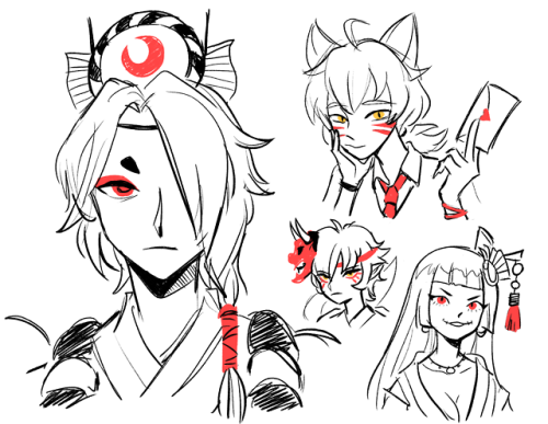 Some doodled shikis