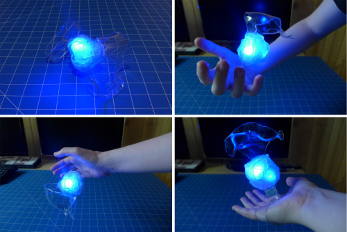 aicosu:lisadashy:Magic power prop ideas for cosplay! First 2 sets of photos: PETG thermoplastic heat