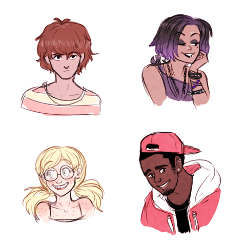 warm up of random characters