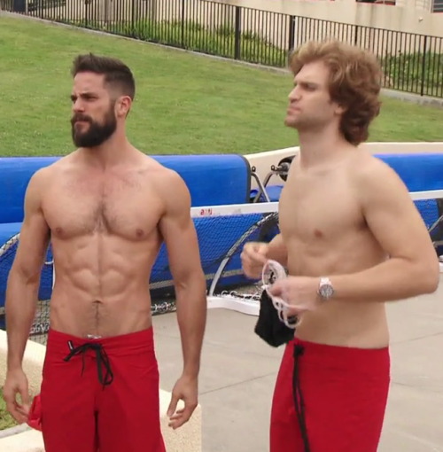 hotashellcelebmen:  More here :https://auscaps.me/2017/07/09/brant-daugherty-keegan-allen-and-galen-gering-shirtless-in-battle-of-the-network-stars-1-02/