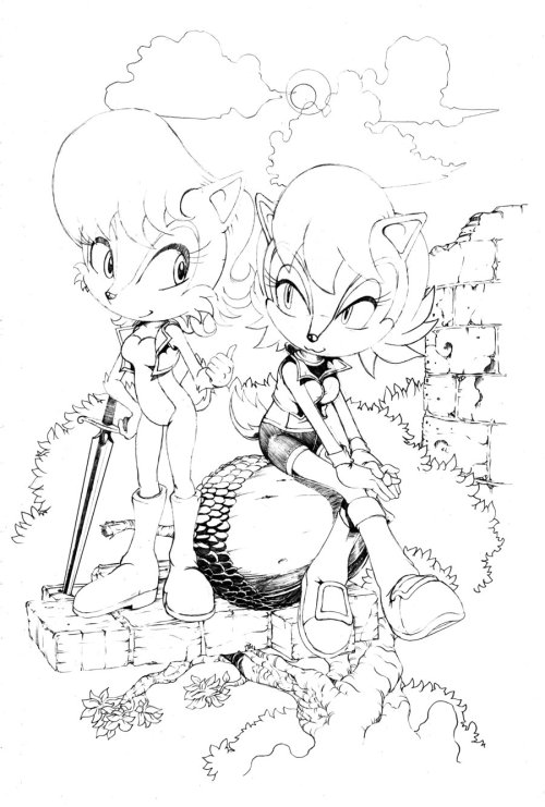 gojira007:  Sally and Sally by MrEgaku 