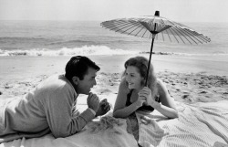 fuckyesoldhollywood:  Gregory Peck and Deborah