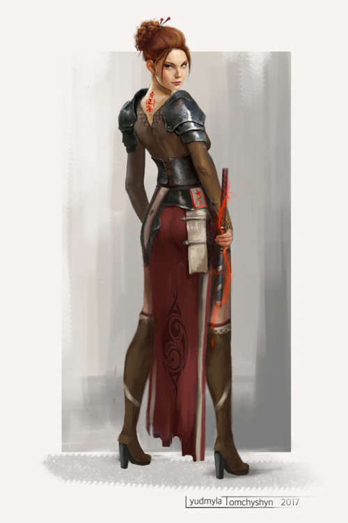 Fantasy Characters  Lyudmyla Tomchyshyn www.artstation.com/artwork/8n4rE
