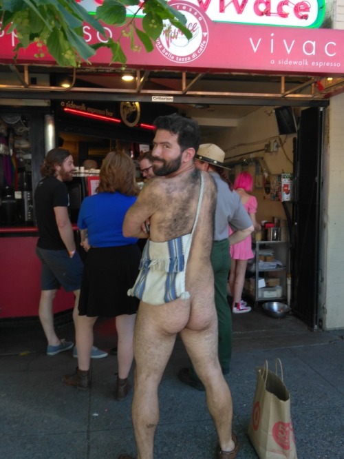 lovemusicnudefreedom:  Seattle Pride 2017 #2 - Enjoying the acceptance and love so much!