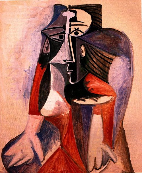 surrealism-love - Seated woman (Jacqueline), 1960, Pablo...