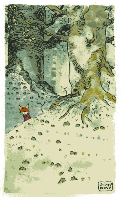 azertip:  Thierry martin et les arbres