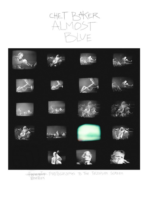 Chet / Almost Blue  / Nineteen photographs to the television screenR.Tanakahttp://rafamonzo.tumblr.c