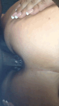 blkmandingo:  My BBC Slut taking that dick in that tight little asshole!  Blkmandingo
