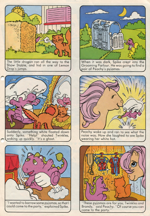 G1 My Little Pony comic #4, “A Shock for Twinkles”