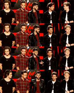 niallurby:  One Direction on The X Factor