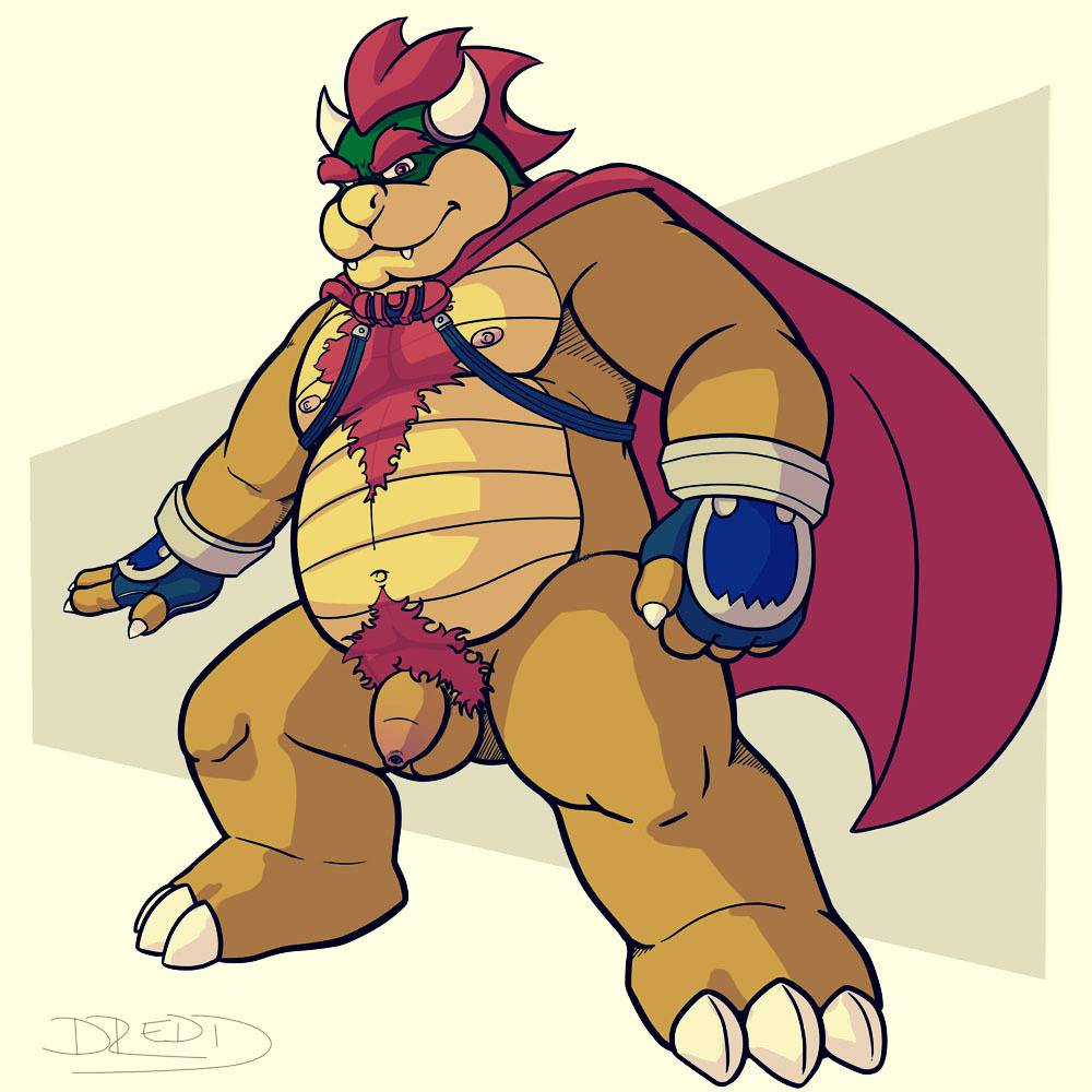 the-dredd:  bowserfan97:  Artist: Dredd Preview - ready to play Built Bowser Bowser