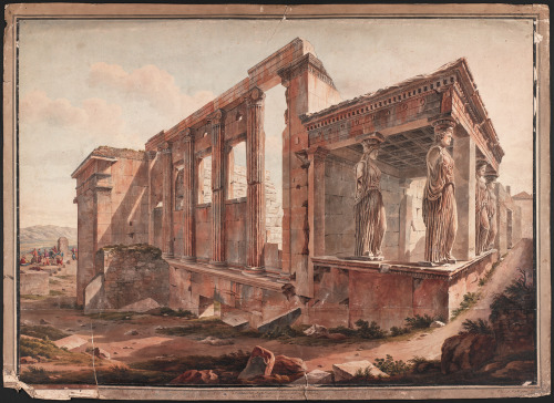 thegetty:  The Acropolis 200 years ago, as seen by chroniclers Edward Dodwell and Simone Pomardi. The monument has changed dramatically, as both structure and symbol, since this time.“The event…that most directly accounts for the way the Acropolis
