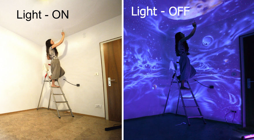 embercyn:  archiemcphee:  Vienna, Austria-based artist Bogi Fabian uses glow-in-the-dark