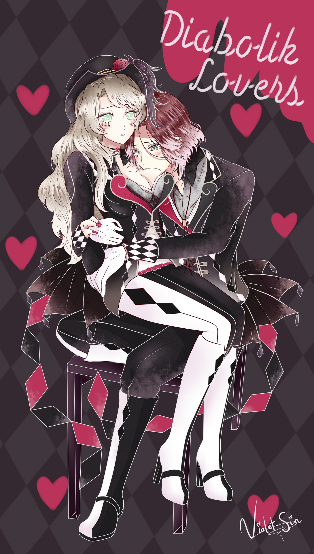DIABOLIK LOVERS Evildoer GAME SET ビッグ缶バッジ | 乙女向け