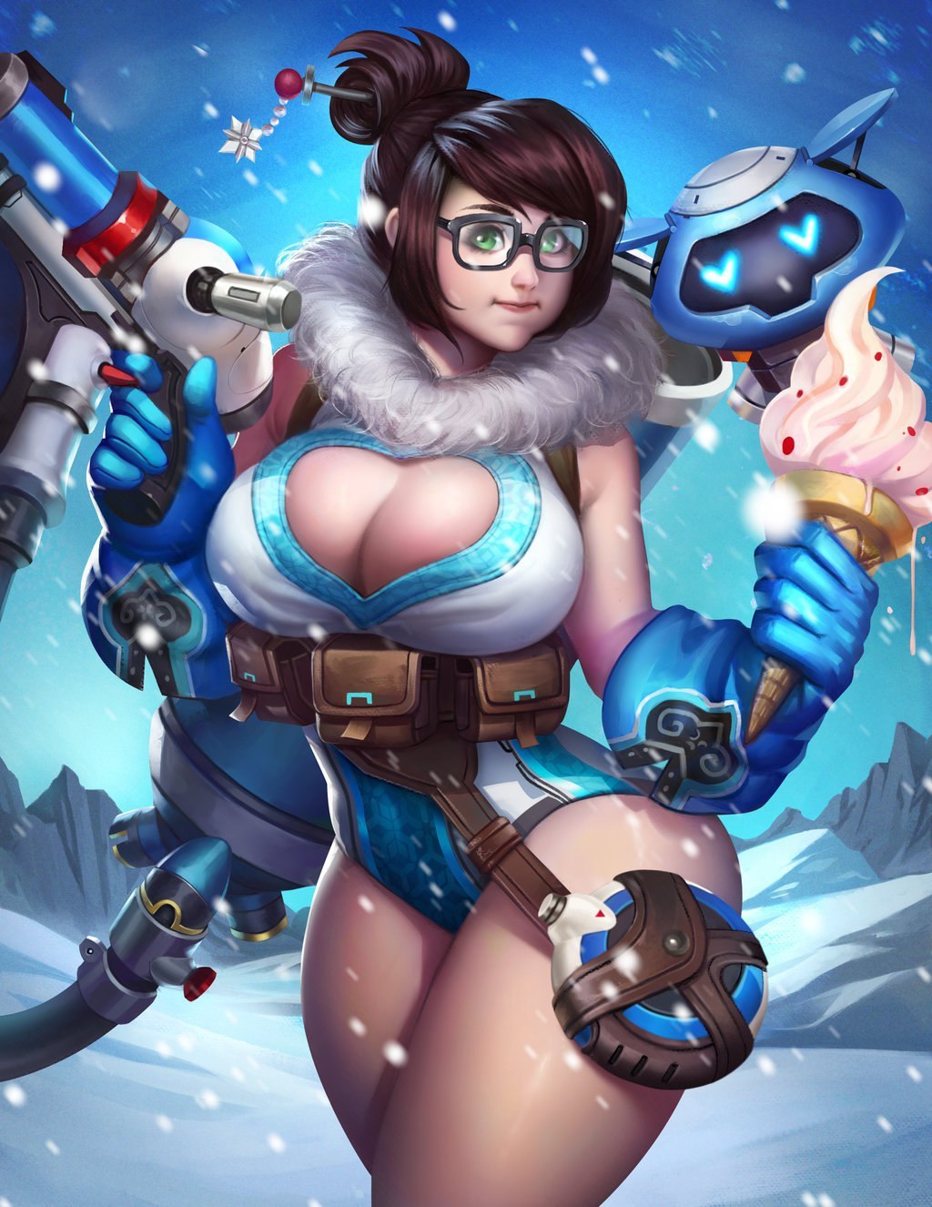 govnanavernisuka:A lot of people wanted me to do Mei cosplay. I guess i found a design