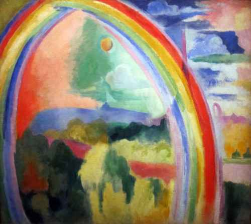 The Rainbow Artist: Robert DelaunayYear: 1913Type: Oil on canvas