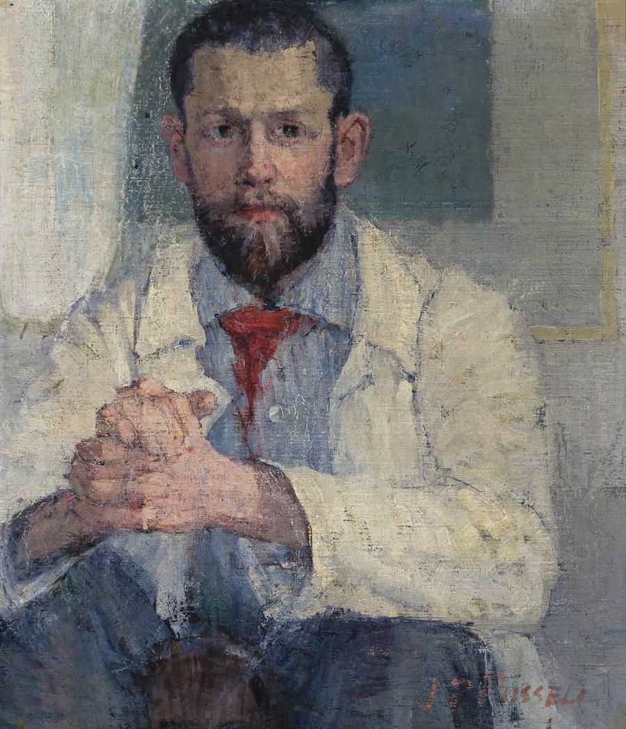 blastedheath: John Peter Russell (Australian, 1858-1930), Portrait of Dodge Macknight,