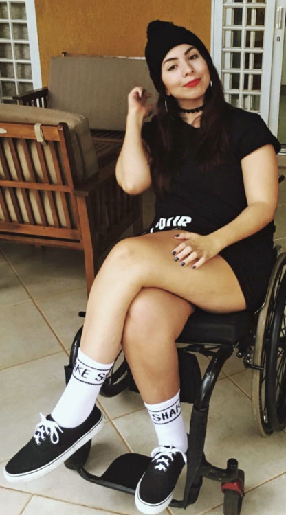 phelddagrif: Thick legged Latin paraplegic hottie.