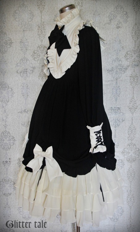 [ Victorian Dolly Dream OP]Colors: Available in many colors (black/ bordeaux/ navy/ purple/ gray, et