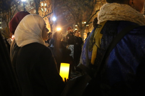 ilanasart: Diverse crowd comes out to the #OurThreeBrothers Vigil held in Washington DC commemorating the three victims from Sudanese immigrant families: 23-year-old Mohamedtaha Omar, 20-year old Adam Mekki and 17-year-old Muhammad Tairab.  Photos by