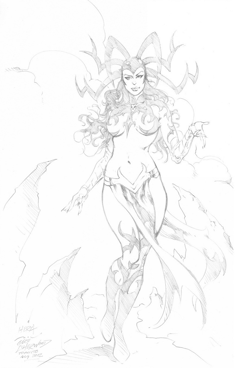 comicbookwomen:  Hela-Geof Isherwood