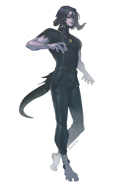 FFXIV : My edgy lizard and his very simple and clean look. He likes outfits that are quite classy an