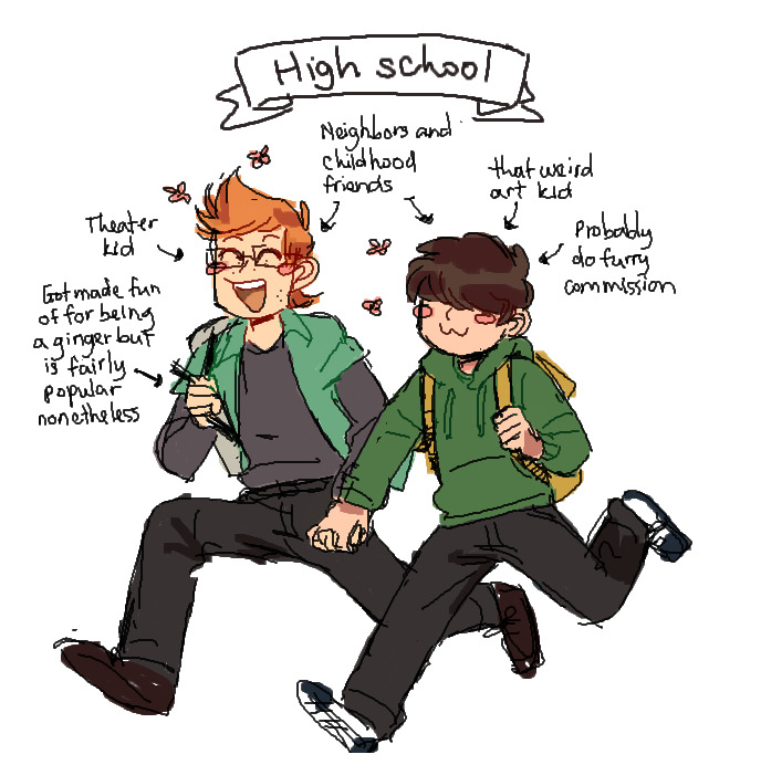 Higjschool Matt (Eddsworld) WarpedShinobi - Illustrations ART street