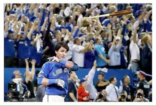 Looks like it’s gonna be a home run for Justin Trudeau! ⚾ #ComeTogether #BlueJays #elxn42