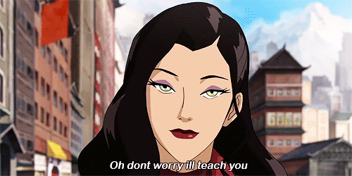 titanbender:   Anonymous asked: Please i know you don’t ship korrasami but can you please make those gifs you make those stupid (thanks u btw anon for calling them stupid ily ily) weird gifs, like you know the weird funny ones, please. use whatever