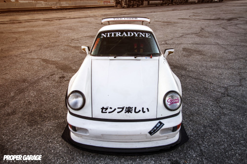 upyourexhaust:  Amir’s Widebody 964 Photos by Proper Garage 