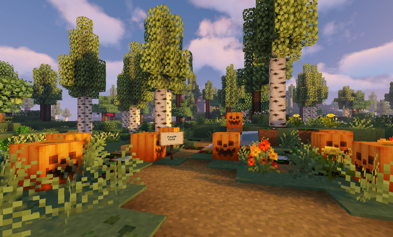 Having Fun Is The Only Real Way To Play Minecraft Polyglotlilypad かぼちゃ畑 かぼちゃはたけ Carre De