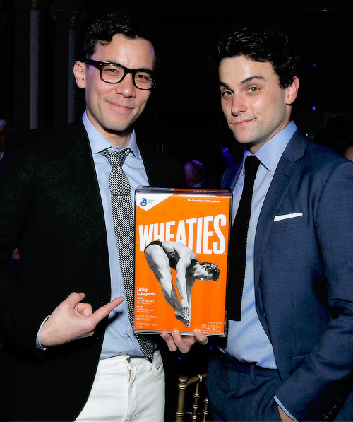 moonchild30:    Conrad Ricamora and Jack Falahee attend as Point Honors Gala honors  Greg Louganis and Pete Nowalk on April 11, 2016 in New York City.    