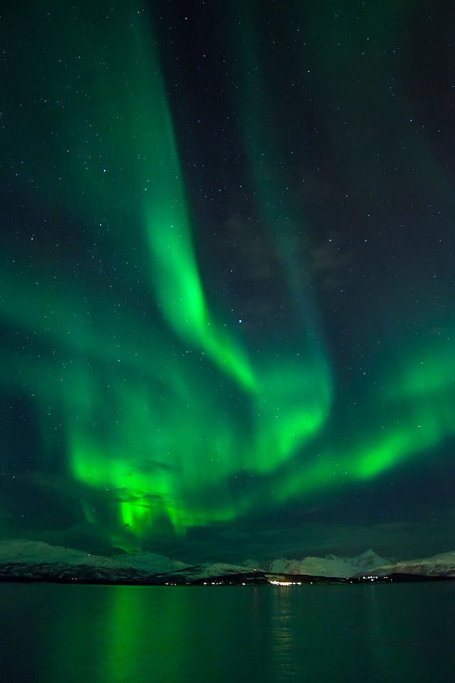 nordfjall:  'Emerald Skies IV, V, VI, VII &amp; VIII' by Nordfjall // Tromsø,