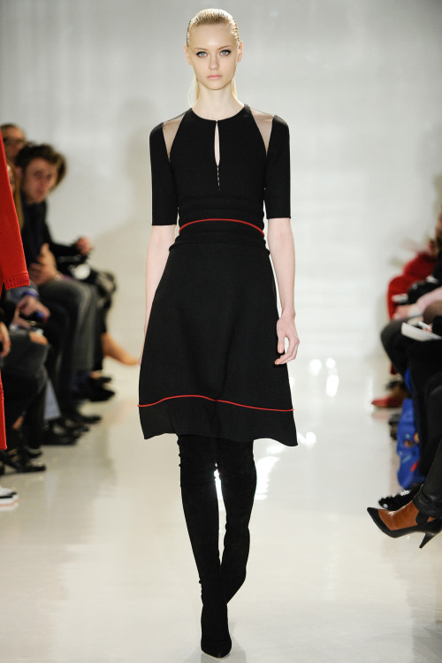 Nastya Kusakina - Ralph Rucci FW14, RTW | NYFW