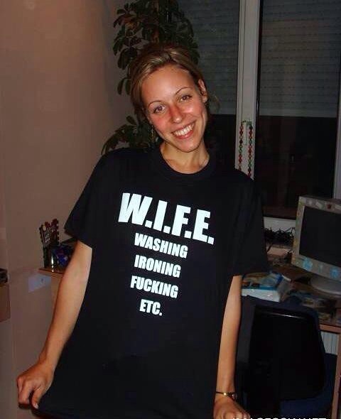 imaybeforcedtoloveyou:  Wife, a married woman, especially when considered inrelation to her partner in marriage.