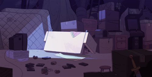 stevencrewniverse:  A selection of Backgrounds from the Steven Universe episode: Maximum CapacityArt Direction: Elle MichalkaDesign: Steven Sugar and Emily WalusPaint: Amanda Winterstein and Jasmin Lai