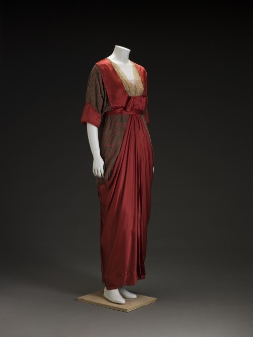 historicalfashion:Silk Dress (American) | IMA | 1910s