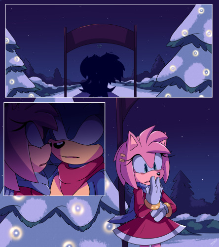 Sonic Movie Comic Dub (SonAmy): Underneath the Mistletoe 