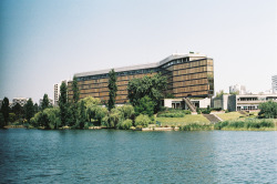 mosdefinite:  laforteressesolaire:  série 2 : Créteil  Préfecture du Val-de-Marne.  Architecte Daniel Badani . 1970 