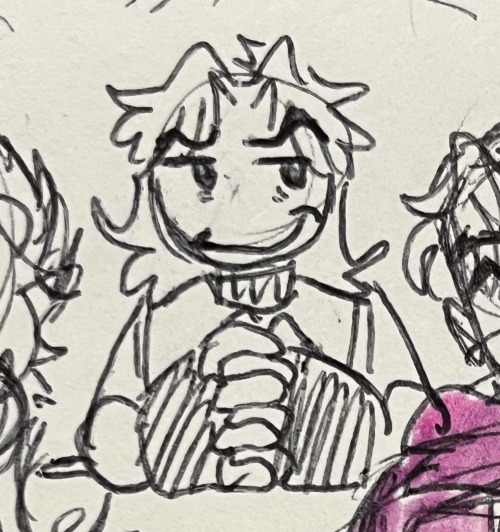 Patryck portraying deviousness