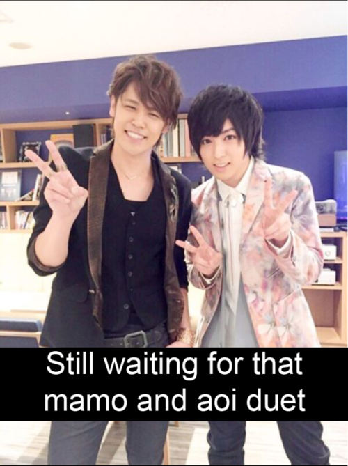 shoutan-confessions: Same buddo. Same. Even they themselves wanted to do a duet together:3