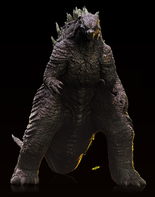 GODZILLA Dope Pope https://www.artstation.com/artwork/rRm18J