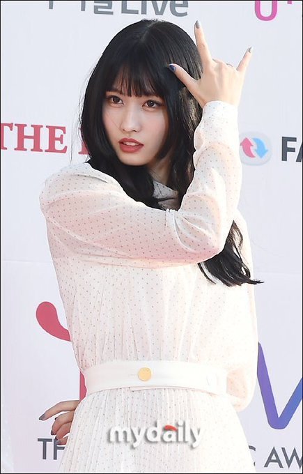 korean-dreams-girls:  Momo (Twice) - The Fact Music Awards Red Carpet Pics   