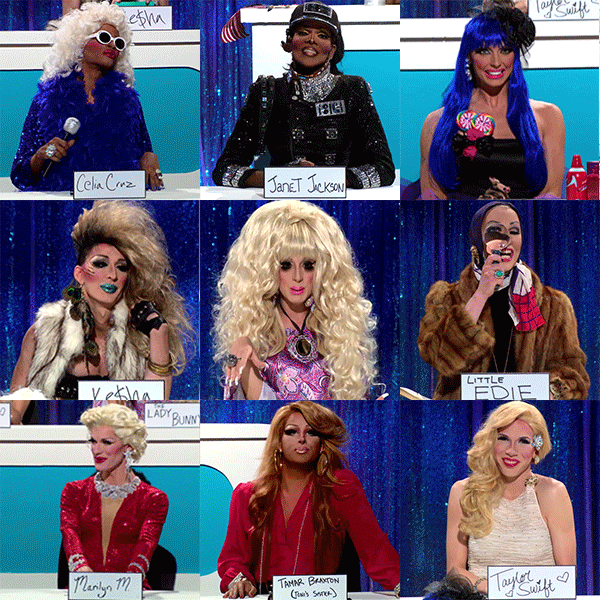 dragracemetohell:  Snatch Game! 