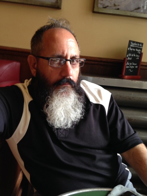 A Man, His Beard And Leave Him Be.