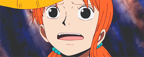 lovingtheshow:Nami with Luffy’s hat