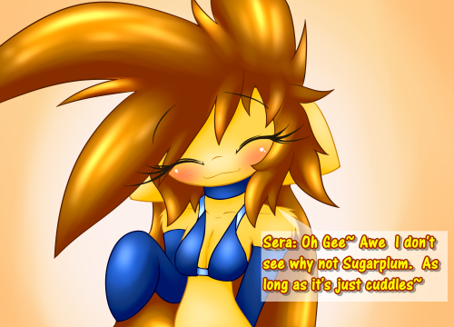 isle-of-forgotten-dreams:  Wub wubs~  <3 Sera ish just too cute, omg. :3