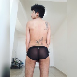 aleckzzponja44:  This is how we do… Make some noise for my zponsh zponja #noise #gayboy #underwear #jockstrap #sexytime #gayink #gaytatto