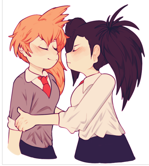 calmeremerald:  some f/f bnha ships i dont see drawn enough
