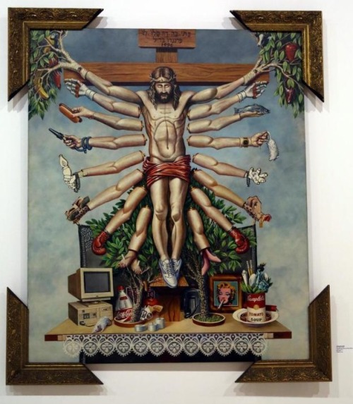 Cruzando Jesus Cristo com Deusa Schiva, Fernando Baril, 1996.